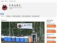 Tablet Screenshot of crabsbrew.org